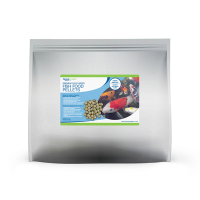 81047 Premium Cold Water Fish Food Pellets - 11 lbs / 5 Kg